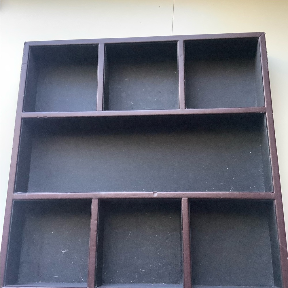 Container Store Milano Jewelry Organizer 11.5x11.5x1.75